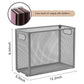 Buy now Hanging File Organizer, Oterri Portable Desktop File Organizer Mesh Detachable Foldable File Folder Organizer 12.2*5.5*9.44 inch for Letter Size File Folders, File Holders for Office/Home(Grey1) at indiglob india