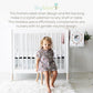 Buy now Tiny Ideas Baby's My First Year Picture Frame, Classic Newborn Keepsake, Monthly Baby Milestone Photos, Silver at indiglob india