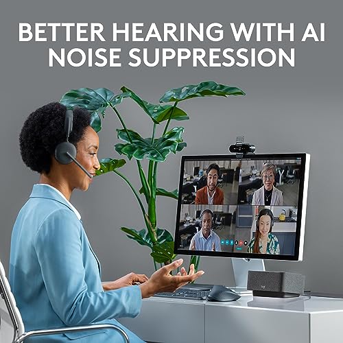 Buy now Logitech Zone 950 Premium Noise Canceling Headset with Hybrid ANC, Bluetooth, USB-C, USB-A, Certified for Zoom, Google Meet, Google Voice, and Fast Pair - Graphite at indiglob india