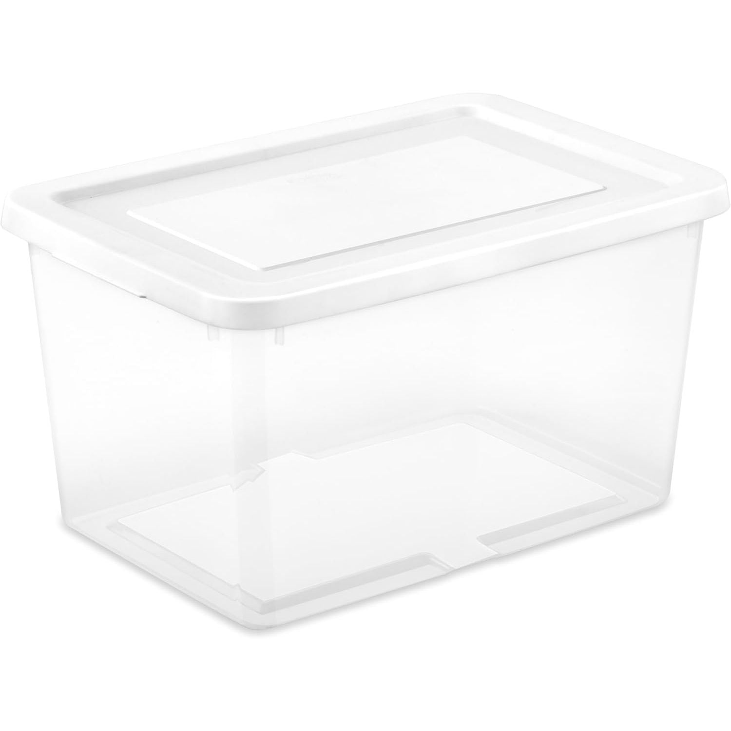 Buy now Sterilite 24-Pack 6 Quart Storage Box, Stackable Clear Plastic Bins with Snap-On Lids - Heavy-Duty Organizing Containers for Closet, Bathroom, and Office 20 Quart 32 Pack at indiglob india