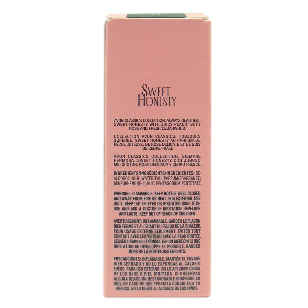 Avon Sweet Honesty Cologne – 1.7 fl. oz. – Soft Floral Women’s Perfume Designer Scent – Clean Fragrance with Lily of the Valley, Soft Rose & Fresh Cedarwood – Sweet Honesty Avon Perfume for Women Gift - My Store