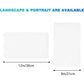 12” X 8”Whiteboard Magnetic Dry Erase Board Self Adhesive for Any Smooth Surface with New Stain Resistant Technology,Home Kitchen Fridge Shopping List and Office Notice Board - My Store