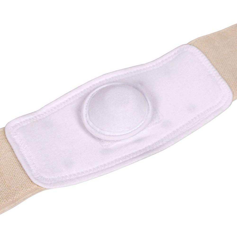 Baby Hernia Belt Belly Button Band Umbilical Truss Newborn Belly Band Button Wrap Baby Adjustable Navel Band Abdominal Binder for Children Medium (Grey) - My Store