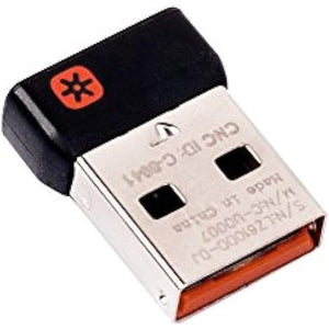 Unifying Receiver for Mouse and Keyboard Compatible for Any Logitech Product That Display The Unifying Logo (Orange Star, Connects up to 6 Devices)