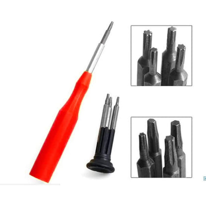8-in-1 Torx Screwdriver Set T4 T5 T6 T7 T8 T9 T10 T15 Hex Tip Socket Cap Screw Driver Double-Sided Bits by L2go
