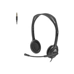 Buy now Logitech H111 Stereo Headset with 3.5 mm Audio Jack, Black at indiglob india