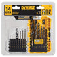 Buy now DEWALT Drill Bit Set, 3-Flats Shank,14-Piece, 135 Degree Split Point, for Plastic, Wood and Metal (DWA1184) at indiglob india