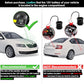 Buy now Under Hood Rodent Repellent for Car Engines, Dual Action Ultrasonic & LED Strobe Lights for High-Efficiency Rat and Mouse Deterrent, Pest Control for 12V 24V Vehicles, Cars, Trucks, RVs at indiglob india