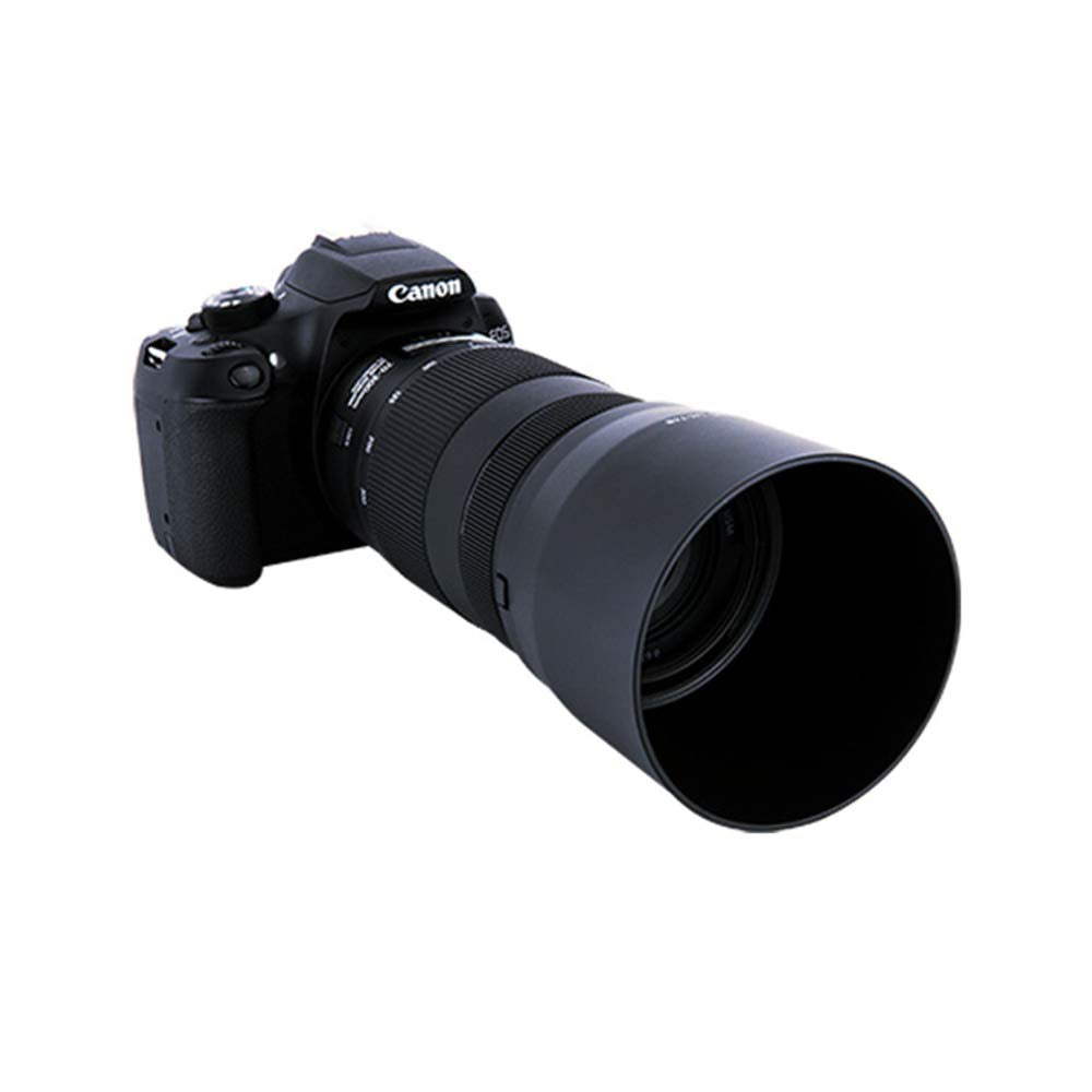 Buy now JJC Reversible Lens Hood Shade for Canon EF 70-300mm f/4-5.6 is II USM Replaces Canon Lens Hood ET-74B, with Button to Lock or Release at indiglob india