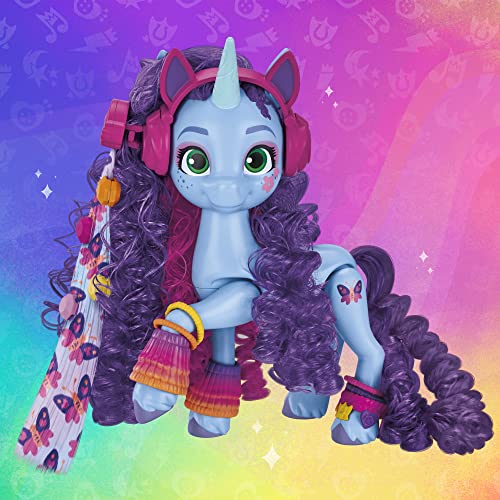 Buy now My Little Pony Toys Misty Brightdawn Style of The Day, 5-Inch Hair Styling Dolls, Toys for 5 Year Old Girls and Boys at indiglob india