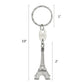 Buy now baotongle 15pcs Eiffel Tower Keyring, Paris Eiffel Tower Keychains 3-D Key Ring French Souvenirs Retro Adornment Cute Lovely Decorative Metal Craft Art Statue Model for Table Decor Gifts Silver at indiglob india