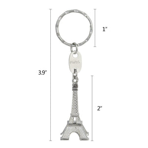 Buy now baotongle 15pcs Eiffel Tower Keyring, Paris Eiffel Tower Keychains 3-D Key Ring French Souvenirs Retro Adornment Cute Lovely Decorative Metal Craft Art Statue Model for Table Decor Gifts Silver at indiglob india
