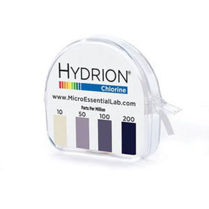 Buy now Micro Essential Lab CM-240 Hydrion Chlorine Dispenser 10-200 PPM Test Roll Plus Extra Roll 200 Tests at indiglob india