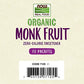 Buy now NOW Foods Monk Fruit Organic, 70 Packet at indiglob india