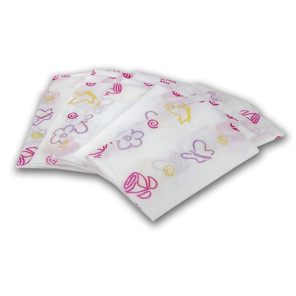 Buy now Toilet Seat Covers Disposable (12 Pack, Floral) - XL Waterproof Toilet Cover for Toddlers, Kids & Adults - Portable & Individually Wrapped for Travel, Potty Training & Public Restrooms at indiglob india