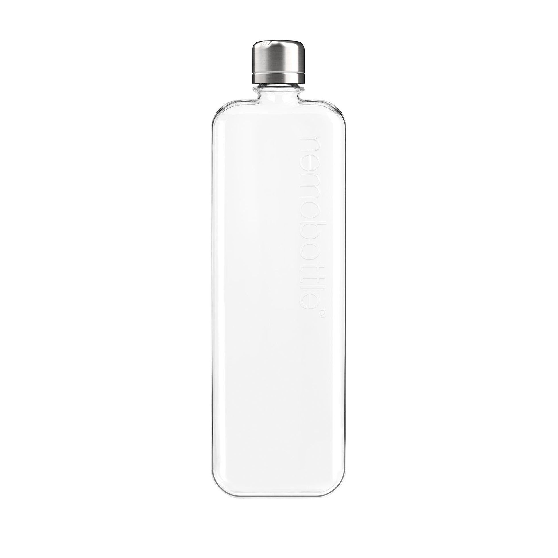 Buy now memobottle Slim - 15oz (450ml) - Sleek, Slim & Flat Water Bottle for Bags, Laptops & Books | BPA Free Tritan | Modern, Minimalist | Ideal for Gym & Daily Use at indiglob india