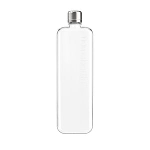 Buy now memobottle Slim - 15oz (450ml) - Sleek, Slim & Flat Water Bottle for Bags, Laptops & Books | BPA Free Tritan | Modern, Minimalist | Ideal for Gym & Daily Use at indiglob india