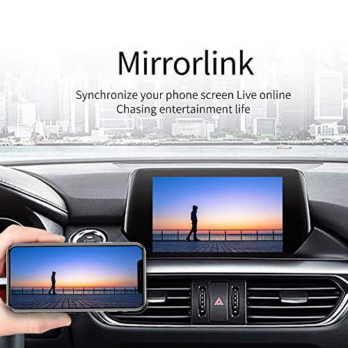 Buy now CarlinKit Wired CarPlay Dongle Android Auto for Car Radio with Android System Version 4.4.2 and Above, Install The AutoKit App in The Car System, Dongle Connect The Car's AutoKit App to get CarPlay at indiglob india