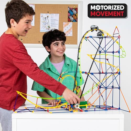 Buy now K'NEX Education - STEM Explorations: Roller Coaster Set ‚ 546 Pieces, Creative Building Set‚ Ages 8+ at indiglob india