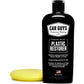 CAR GUYS Plastic Restorer | Bring Plastic, Rubber, and Vinyl Back to Life! | User Friendly Trim Restorer | Safe Auto Detailing Supplies | 8 Oz Kit with Foam Applicator