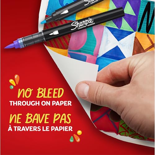 Buy now Sharpie Creative Acrylic Markers - Brush Tip, Set of 2, 2196903 at indiglob india