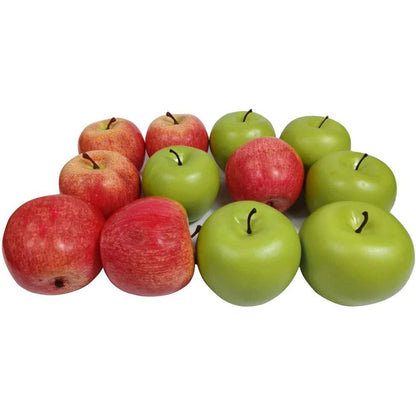 Artificial Fruit Fake Simulation Fruit for Home Kitchen Party Photography Prop Wedding Decoration (12Pcs Mix)