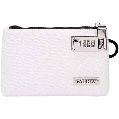 Vaultz Money Bag with Lock - 5 x 8 Inches, Men & Women's Locking Accessories Pouch for Cash, Bank Deposits, Wallet, Medicine, Phone and Credit Cards - Black