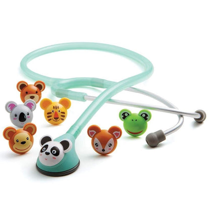 ADC 618SF Adscope Adimals Model 618 Pediatric Clinician Stethoscope With Tunable AFD Technology, Seafoam