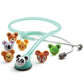ADC 618SF Adscope Adimals Model 618 Pediatric Clinician Stethoscope With Tunable AFD Technology, Seafoam