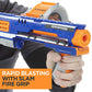 Buy now NERF Rampage N-Strike Elite Toy Blaster with 25 Dart Drum Slam Fire for Kids, Teens, & Adults (Amazon Exclusive) at indiglob india