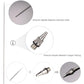 10 pcs Replacement Parts Kit with 0.2/0.3/0.5 mm Airbrush Nozzle ,Airbrush Needle,Airbrush Nozzle Cap,Airbrush Tips Mini Wrench for Airbrush Spray Gun Accessories