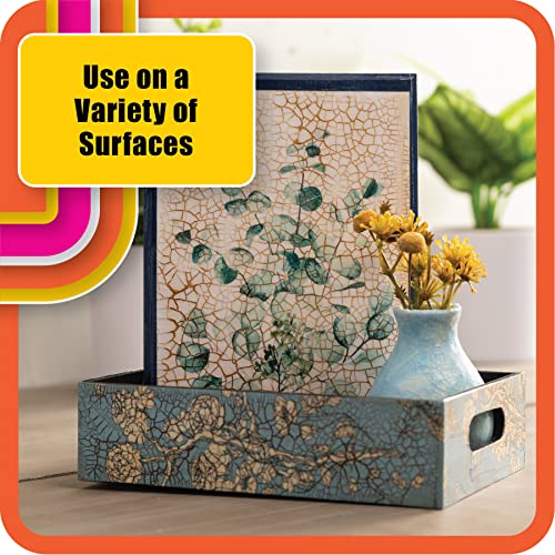 Buy now Mod Podge One-Step Crackle Medium, 8 fl oz Premium Acrylic Craft Sealer, Perfect for Easy to Apply DIY Arts and Crafts, CS25384 at indiglob india