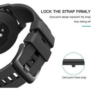 Fastener Rings Compatible for Garmin Forerunner 935 945 955 965 970 745 35 235 255 265 Bands Strap Silicone Connector Security Loop Keepers Ring for Forerunner 935 Replacement Bands