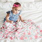 Buy now Copper Pearl Large Premium Knit Baby Swaddle Receiving Blanket June at indiglob india