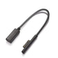Surface to USB C Charging Cable (Female USB-C, 20 cm), Compatible with Microsoft Surface Pro 7/6/5/4/3 Go3/2/1 Laptop4/3/2/1, Requires 45W 15V/3A USB-C Charger