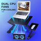 Buy now Adjustable Laptop Stand, Laptop Table Bed, Portable Lap Desk Foldable Table Workstation Notebook Riser Mouse Pad, Ergonomic Laptop Stand 2 CPU Cooling Fan, Best Gifts, Black laptop table at indiglob india