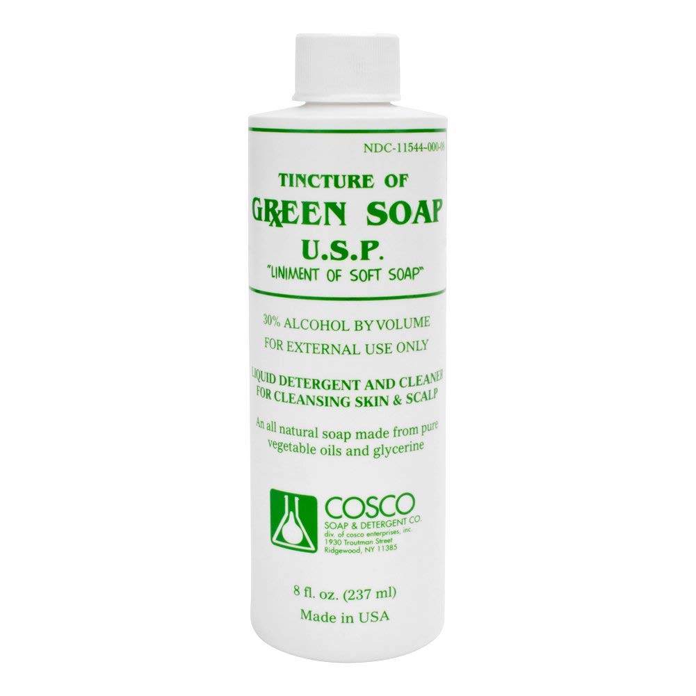 COSCO Pure Liquid Green Soap Stencil Tattoo Transfer Medical Prep Wash, 8 Fluid Ounce - My Store