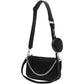AMHDV Women Multipurpose Crossbody Bags Small Shoulder Bag Fashion 3 in 1 Zip Handbags with Coin Purse