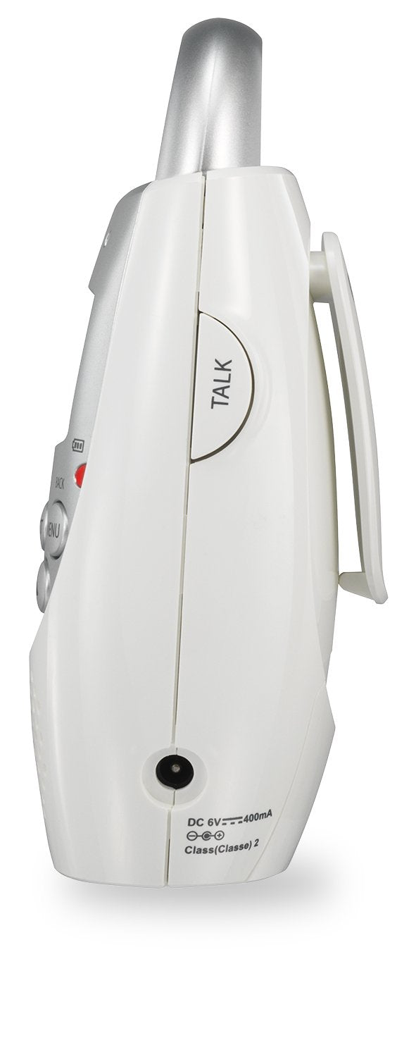 Buy now VTech Communications DM221 Audio Baby Monitor with up to 1,000 ft of Range, Vibrating Sound-Alert, Talk Back Intercom & Night Light Loop, White/Silver at indiglob india