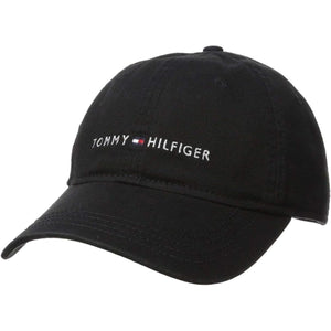 Tommy Hilfiger Men's Cotton Logo Adjustable Baseball Cap
