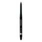 Rimmel London Exaggerate Waterproof Eye Definer Eyeliner, Highly Pigmented, Long-Wearing, Built-In Smudger, 262, Blackest Black, 0.01oz