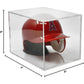 BallQube Mini Helmet Display Case, UV Protection, Multi-Packs, Clear Cube Showcase,7 Inch, for Replica Helmets Football, Baseball, Racing