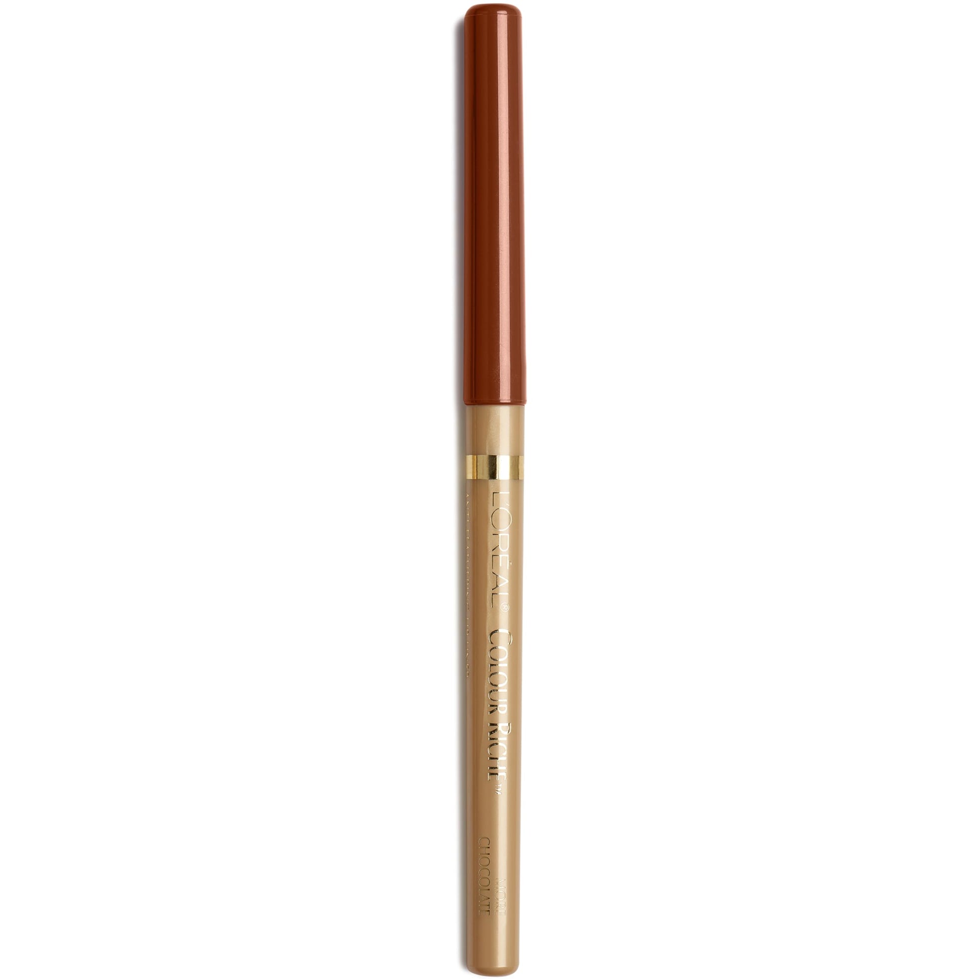 Buy now L'Oreal Paris Colour Riche Lip Liner Pencil, Creamy Lip Liner with Omega 3 and Vitamin E, 783 More Chocolate (Brown) at indiglob india