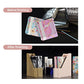 Buy now SUIN 2 Pack Magazine-Holders Magazine File-Organizer-Boxes Sturdy Cardboard Magazine File Folder-Holder for Home/Office Desk Organizer and Decor, Pack of 2, PH201 (Natural Pink) at indiglob india