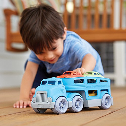 Buy now Green Toys Car Carrier, Blue - Pretend Play, Motor Skills, Kids Toy Vehicle. No BPA, phthalates, PVC. Dishwasher Safe, Recycled Plastic, Made in USA. at indiglob india