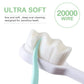 Buy now EasyHonor Extra Toothbrush for Sensitive Gums, Micro Fur Manual Toothbrush with 20000 Soft Floss Bristle for Pregnant Women, Elderly, Braces and Gum Recessions, Protect Fragile Gums (6 Pack) at indiglob india