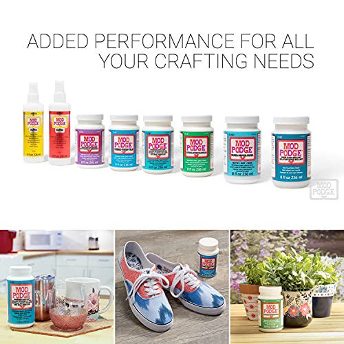 Buy now Mod Podge Dishwasher Safe Waterbased Sealer, Decoupage Glue with Gloss Finish, 8 fl oz (Pack of 3), Clear (CS15059A)- (Pack of 3) at indiglob india
