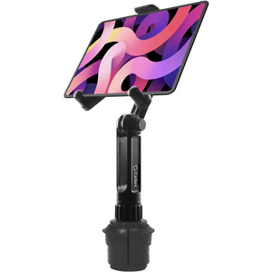 Cellet Cup Holder Tablet Mount, Car Cradle Holder Compatible for All iPad, Pro, Air, Mini Samsung Galaxy Tablet, Amazon Fire Microsoft Surface