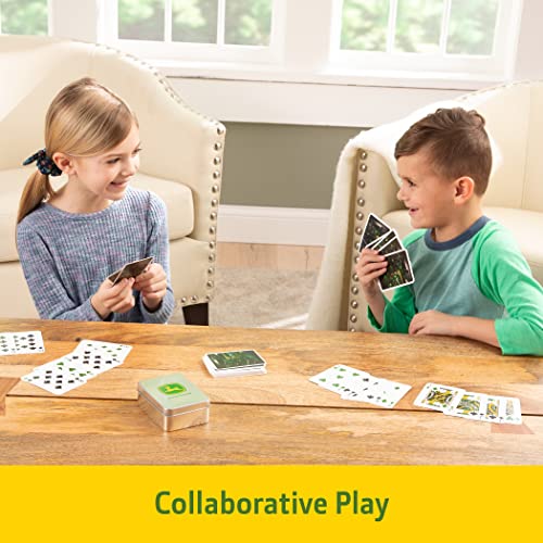 Buy now John Deere Playing Cards – Standard Playing Card Deck with Collector’s Tin – Family Game Fun for Ages 6+ at indiglob india