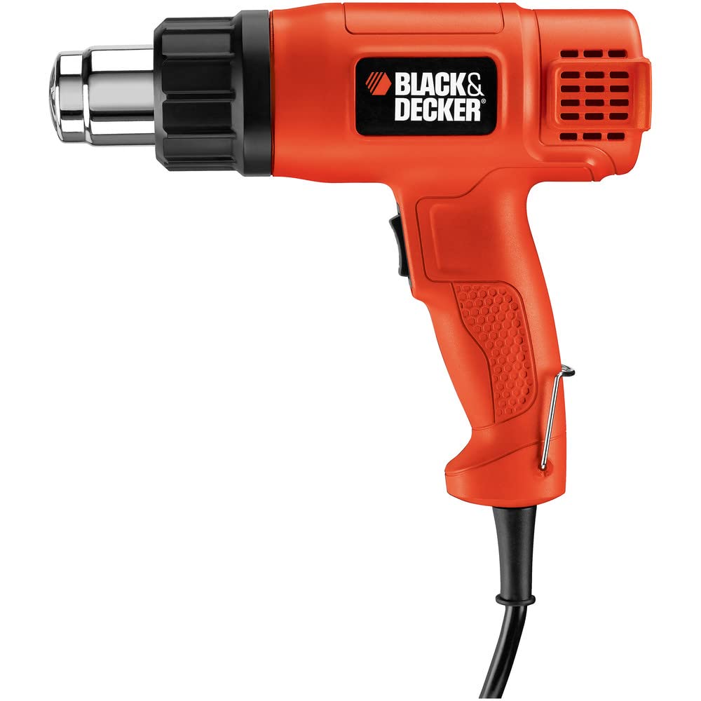 Buy now BLACK+DECKER Heat Gun for Crafts, Corded, Dual Heat Settings up to 1000 Degrees, 1350 Watt (HG1300) at indiglob india
